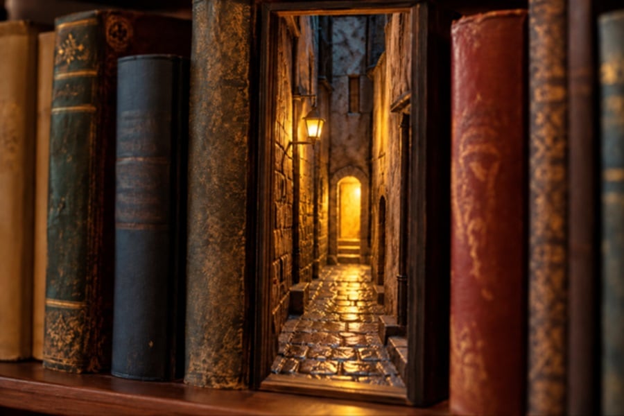 Miniaturas book nook Miniaturas book nook