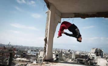 Parkour en Gaza documental