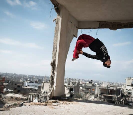 Parkour en Gaza documental